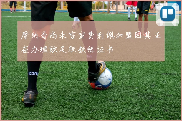 摩纳哥尚未官宣费利佩加盟因其正在办理欧足联教练证书